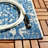 Medee Performance Floral Indoor/Outdoor Area Rug-1874383385