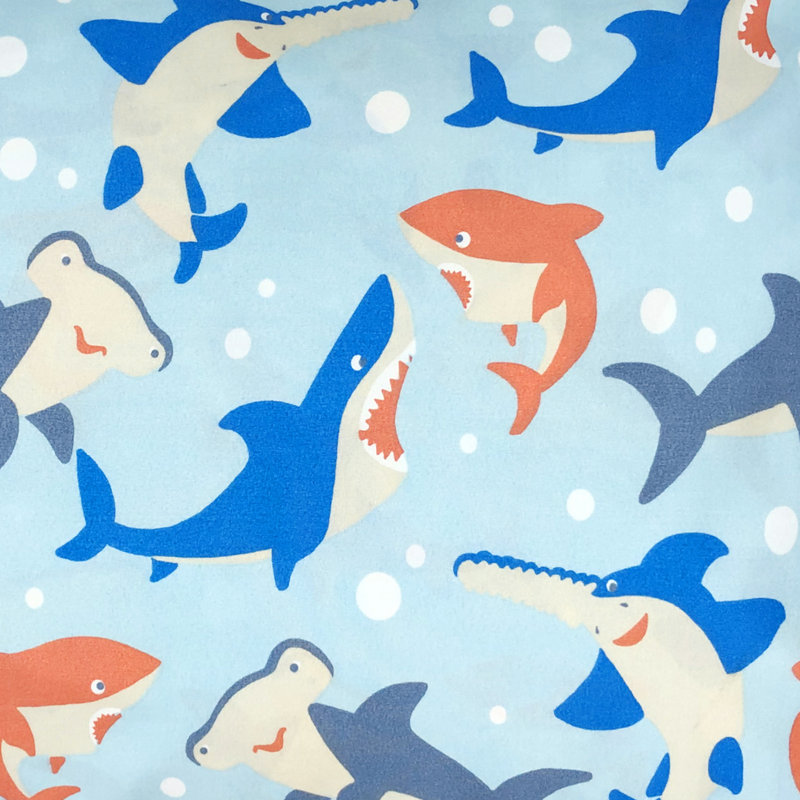 Ensemble de draps Shark Tales, Plein