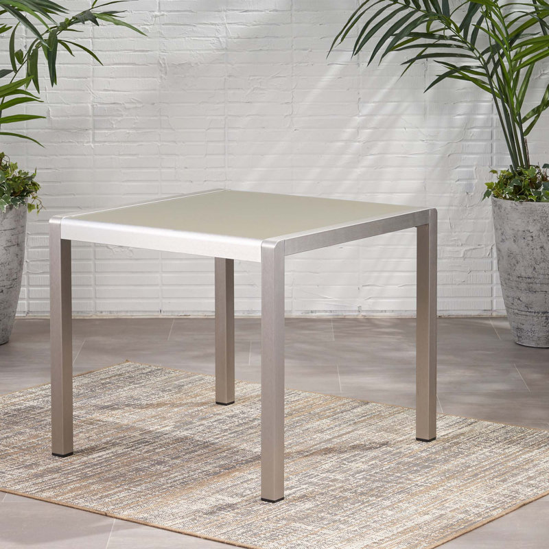 Outdoor Aluminum Dining Table(Only Table)