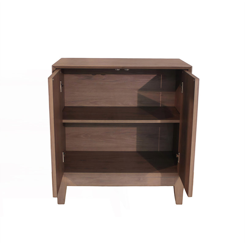 Mid Century Modern Sideboard Buffet With Doors, Seadrift