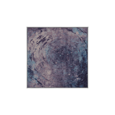 Machine Washable Purple Area Rug