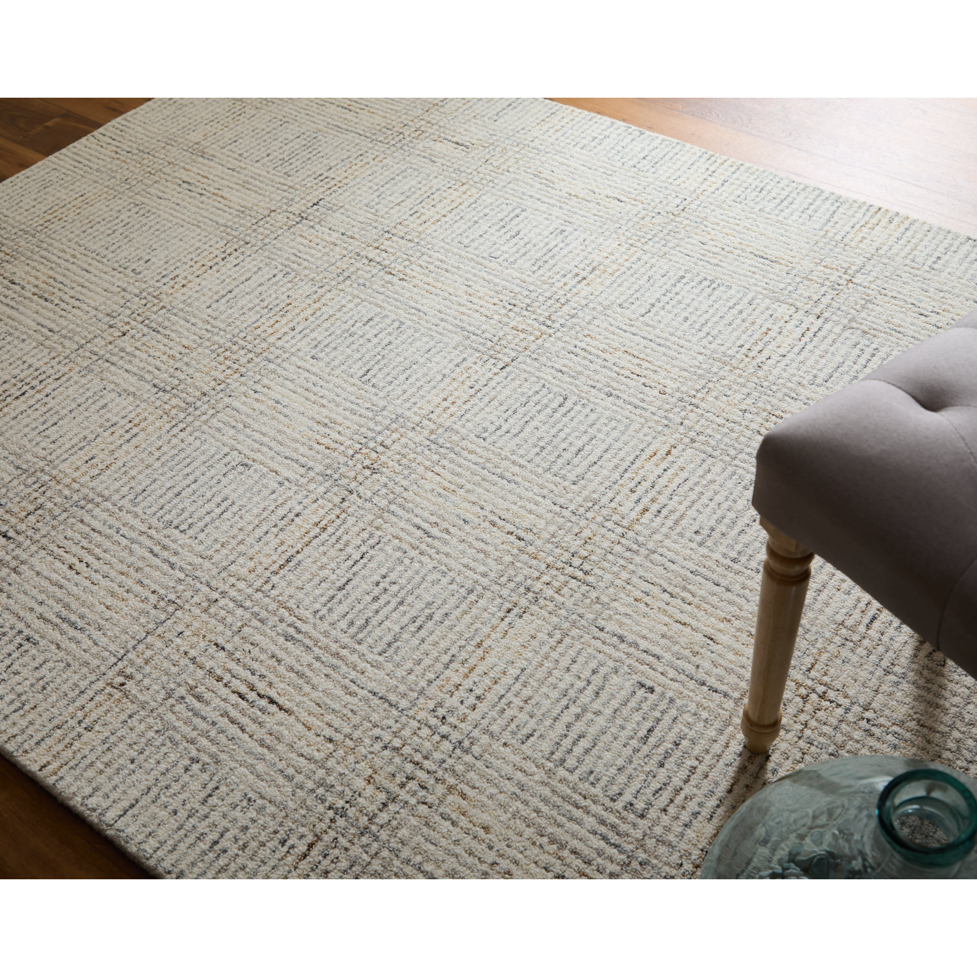 Armando Hand Tufted Wool Rug, Rectangle 12' x 15'