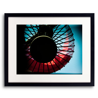 Red Lantern Print by Alan Scherer