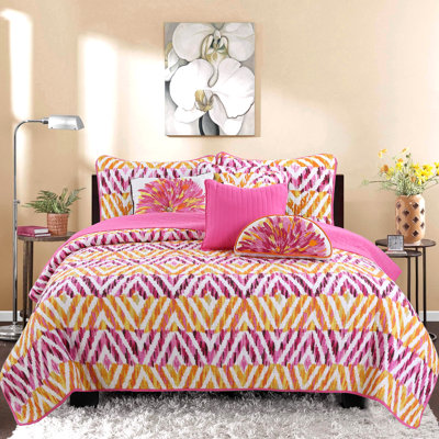 Allsop Cozy Line Hot Reversible Quilt Set