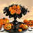Fleurs de citrouille noires