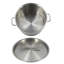 Belfry Kitchen Noel 17L Non-Stick Stainless Steel Stock Pot