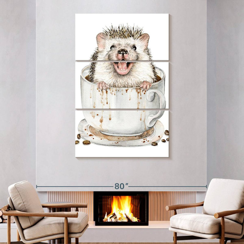 Ketti Coffee Hog, 74" H x 48" W