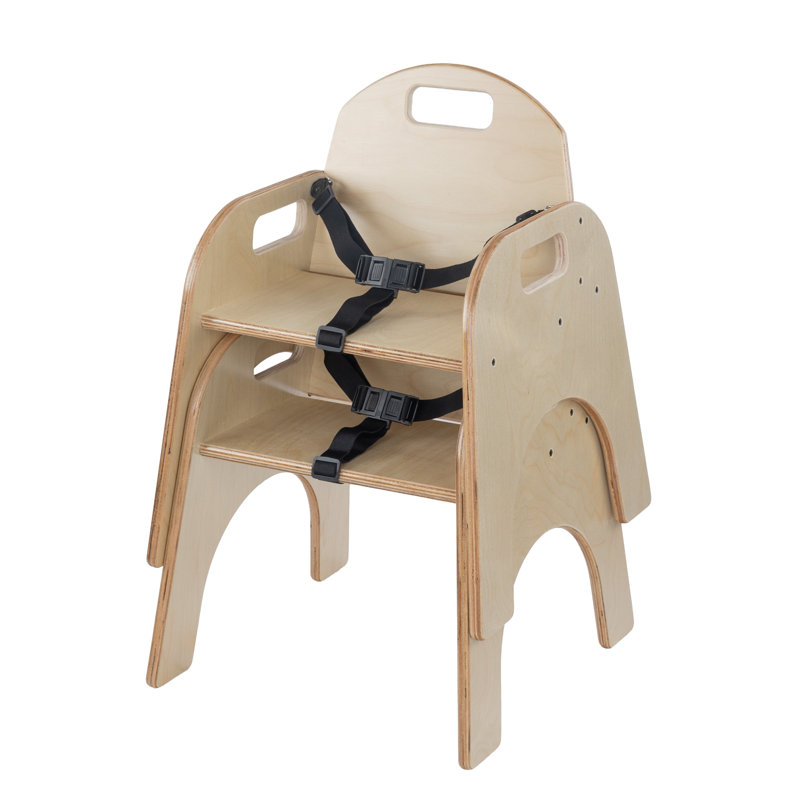 Woodie Chair Carton, Includes Belt Strap, 11", Baltic Birch Wood