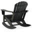 Chaise Adirondack berçante en plastique Zaire-92475987