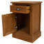 Zabarskaya 41.5cm W Solid Wood Bedside Table