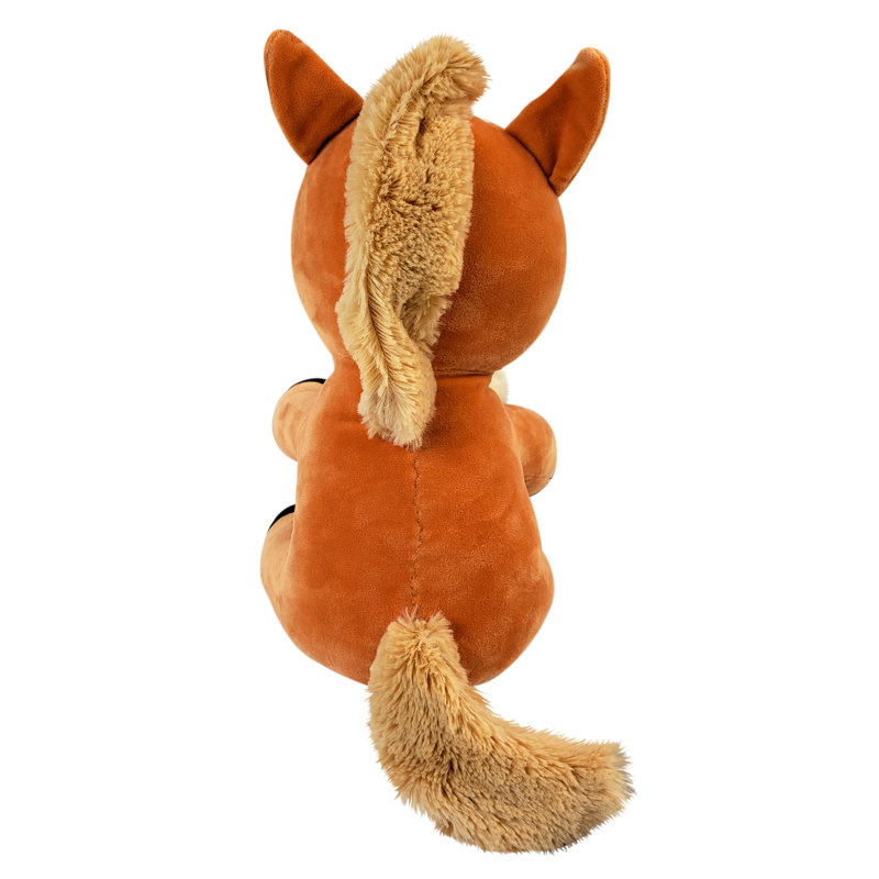 Couverture en soie de ferme avec peluche Hugger