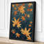 Autumn Leaves Adrift Modern - Wrapped Canvas-1072775857-1072775859