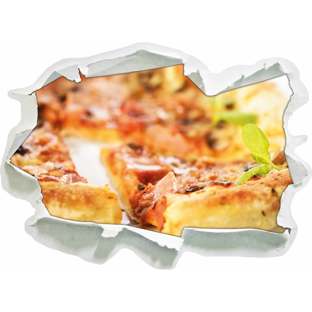 Wandtattoo Frischgebackene Pizza