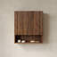 Armoire de salle de bain murale rayée TOBI 26 po-877338894