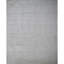 Hand Knotted Silk Area Rug in Dark Beige/Ivory-1381940316