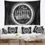 Lettrage sur une tapisserie Abstract-28503418