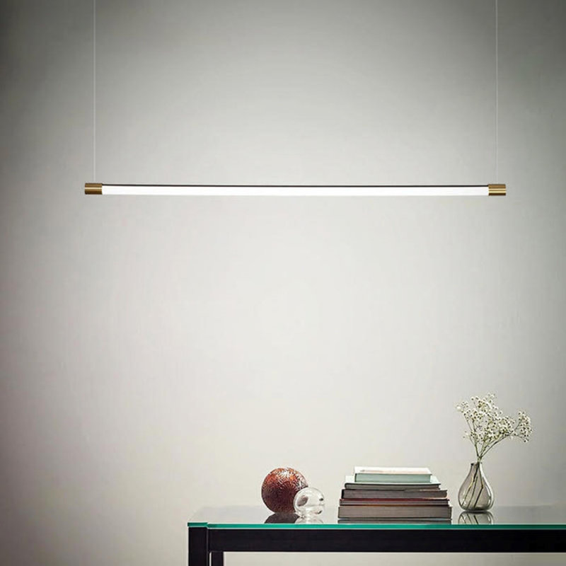 Léger Minimalist Pendant, 60" H x 60" W x 2" D