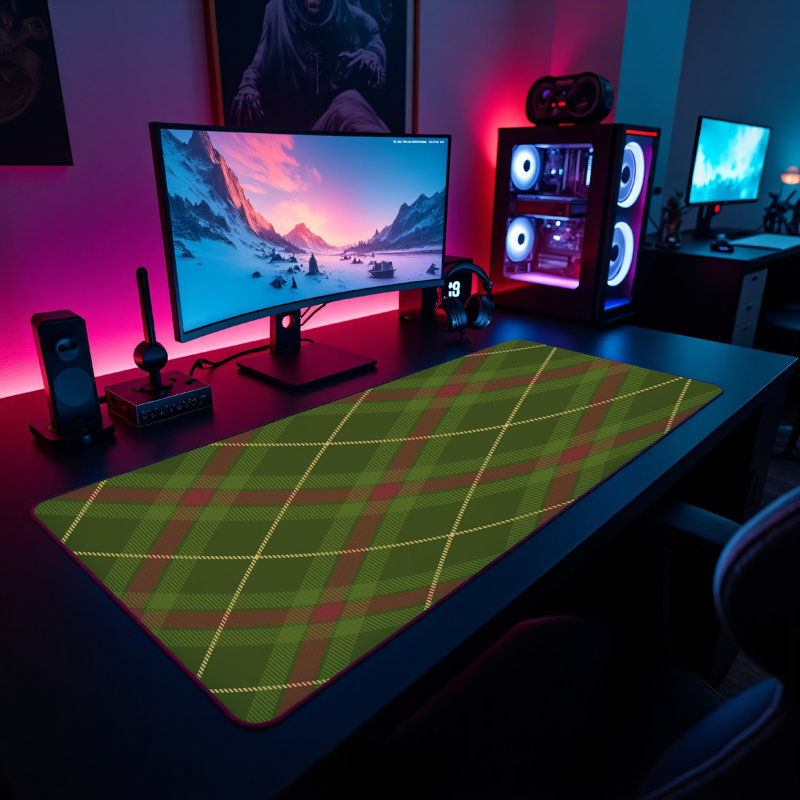 Polyester Desk Pad, 14.4x12.1