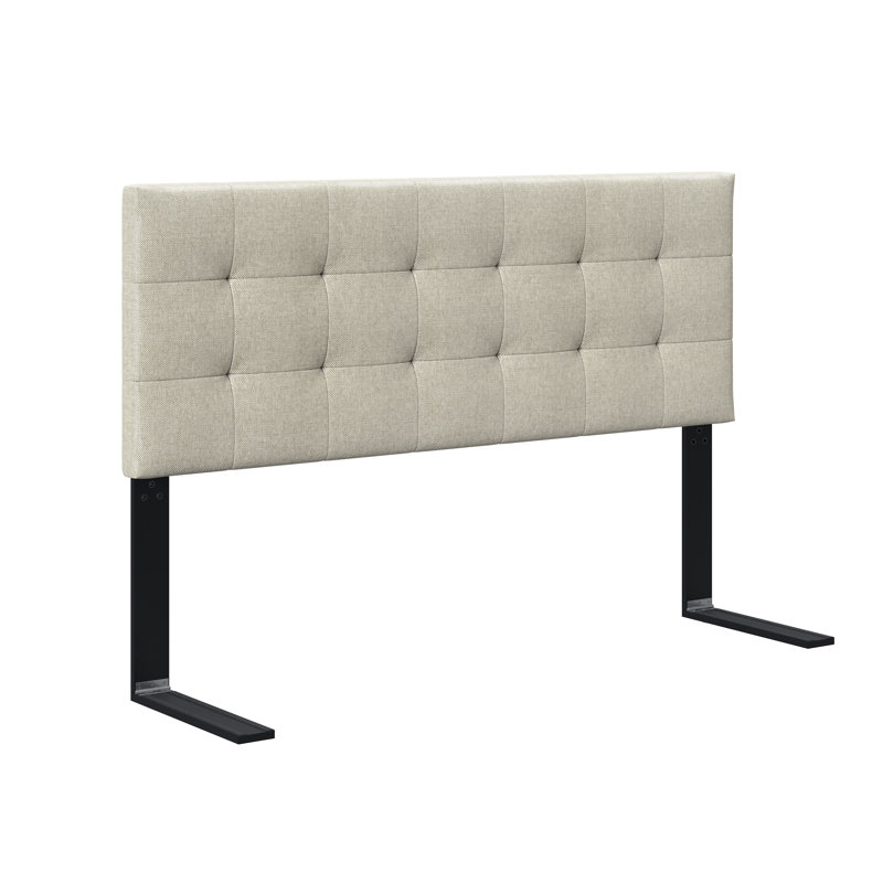 Pocatello Upholstered Headboard, Beige