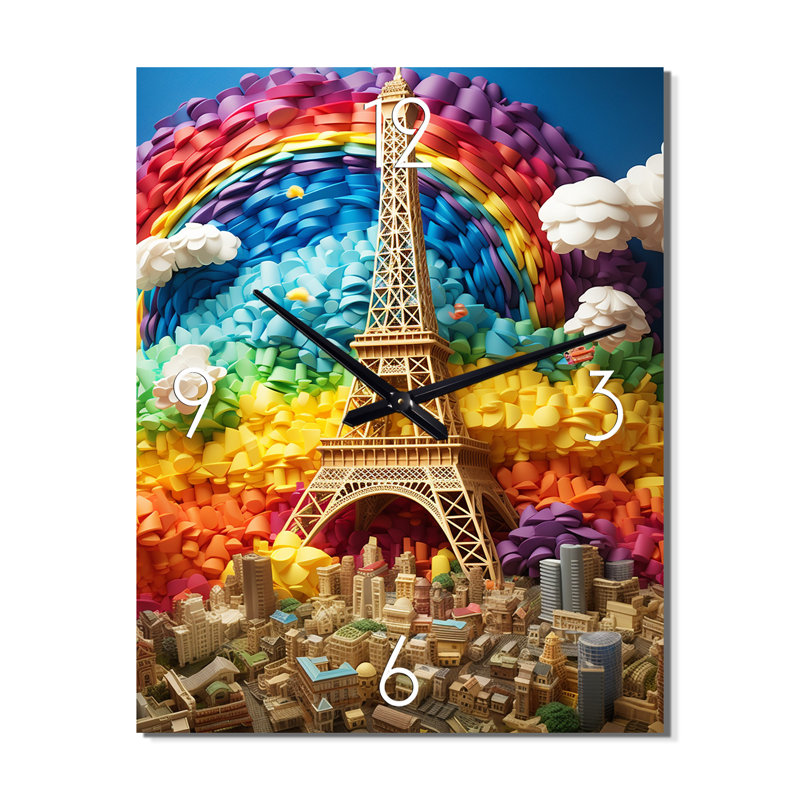 Horloge murale Paris Paris, Très grand