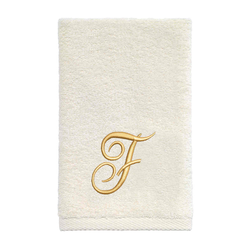 Winston Porter Zakaryan Fingertip Towel Letter F