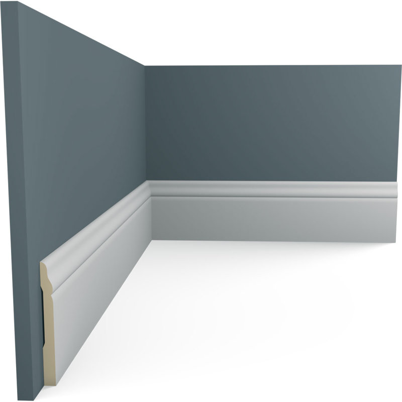 Plinthe de Barcelone (paquet de 12), H 4 po x l 94,5 po x P 0,375 po