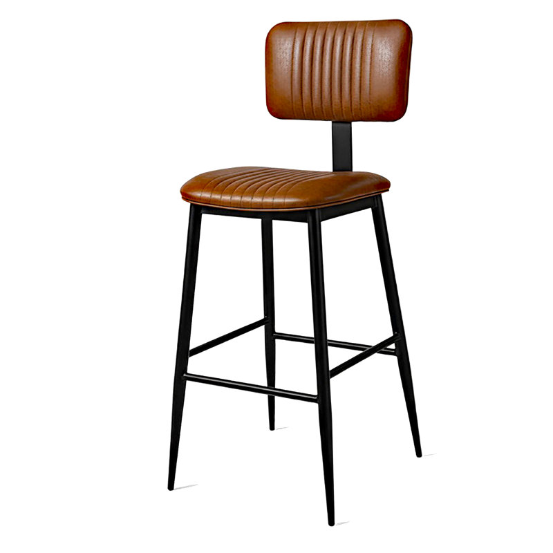 H&D Heavy Duty Upholstered Barstool