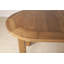 Oak Oval Solid Wood Dining Table