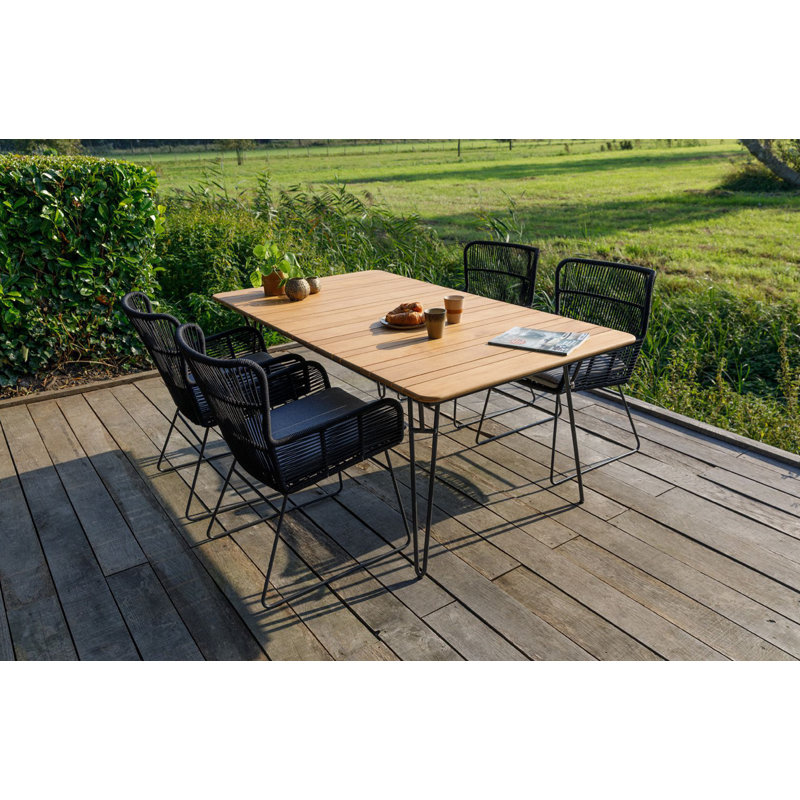 Rectangular Outdoor Dining Table , 180cm cm W 58cm cm D