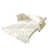 Velours blanc beige est en rupture de stock