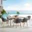 Parkview 70" Rectangular 6 - Person Outdoor Dining Set