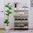 Two Drawers, Three-Fold Doors, Large Storage Shoe Cabinet-563239255