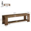 8 Pair Shoe Storage Bench