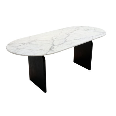 Bureau rond en marbre Terra
