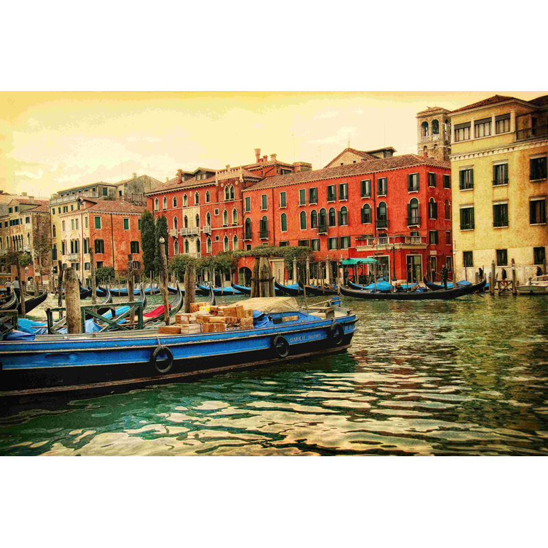 Venise en lumière III, H 8 po x l 12 po