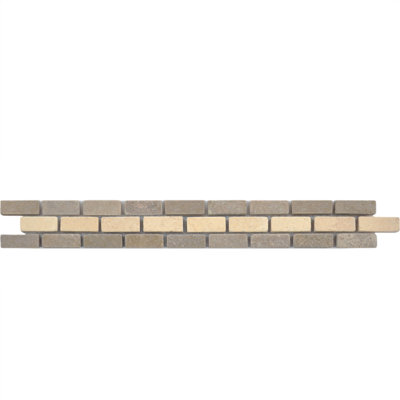 1'' 12'' Travertine Listello