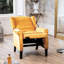 Airell 70cm Wide Velvet Wing Chair Recliner-1456737341