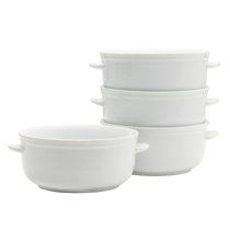 Peanuts 70th Anniversary 23.5 oz. Assorted Colors 4-Piece Stoneware Soup Bowl Set with Vented Lids