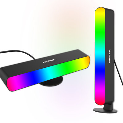 Xtreme Sound Reactive Multi-colour Horizontal/vertical Led Light Bar, Remote Included