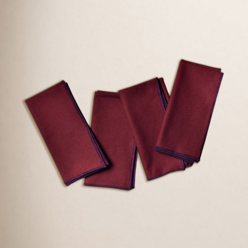 Cotton Blend Napkin, Coquette