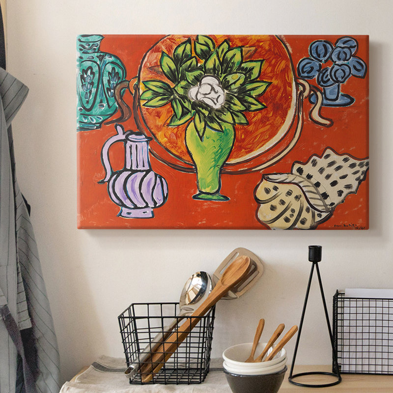 Nature morte avec magnolia - Henri Matisse - Toile tendue avec châssis - 1941, 12 x 18