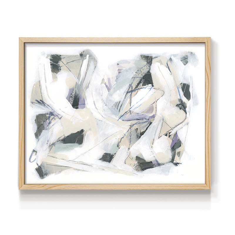 Hélice arctique I - reproduction encadrée - réarmable, Naturel, H 16 po x l 20 po