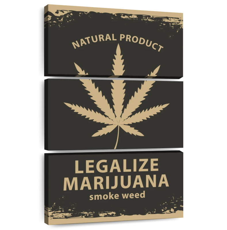 Senne Marijuana Campaign, 57" H x 36" W