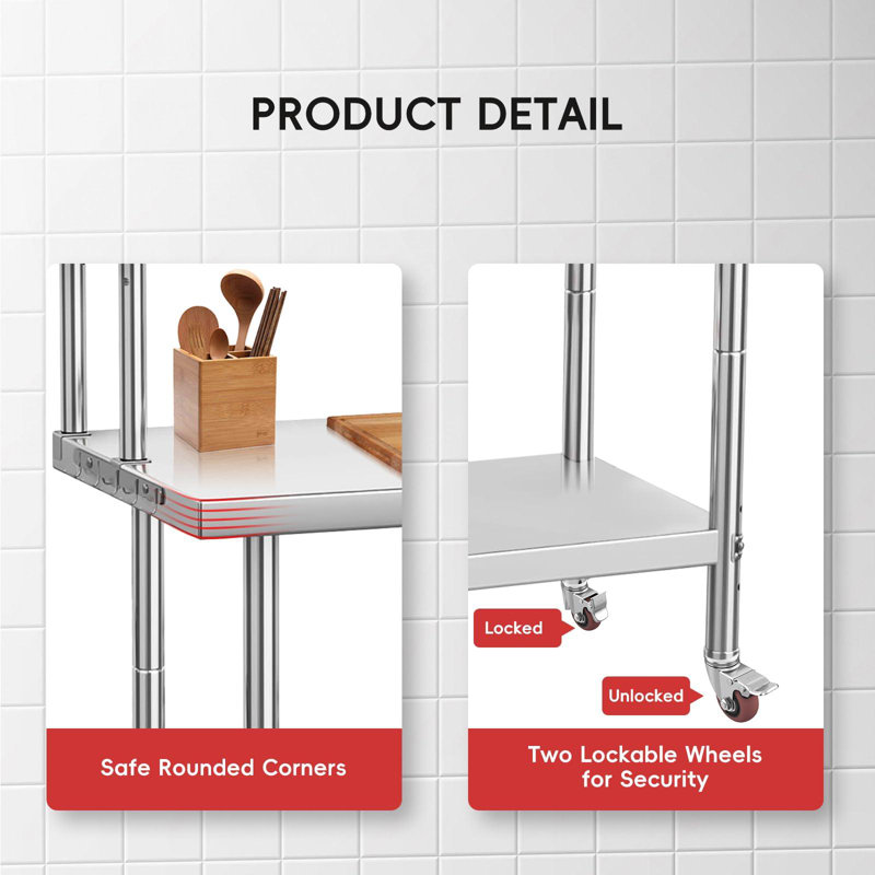 Metal Kitchen Island