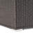 Grey Outdoor Storage Box With Resilient Iron Support, 33.07 In. Depth X Width 24.92 Height, Patio Aid Strong Frame, Deep Wide High, Solution