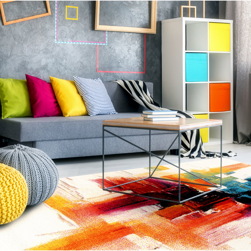 Bayonne Abstract Area Rug, Rectangle 201 x 290cm