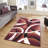 Woven Trends Modern Kawan Area Rug with Classic Geometric Design, Brown-1334681336-1334681341-1334681285