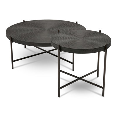 Sanskrit Nesting Coffee & End Table Set