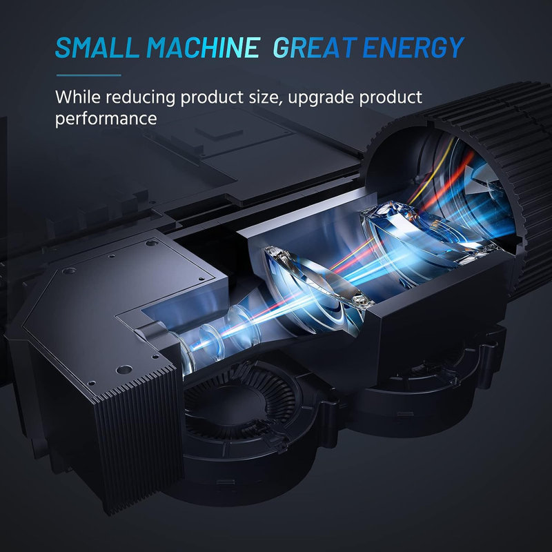 CG INTERNATIONAL TRADING Home Theatre Projector Portable Projector with Remote Included