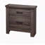 Table de chevet en bois naturel